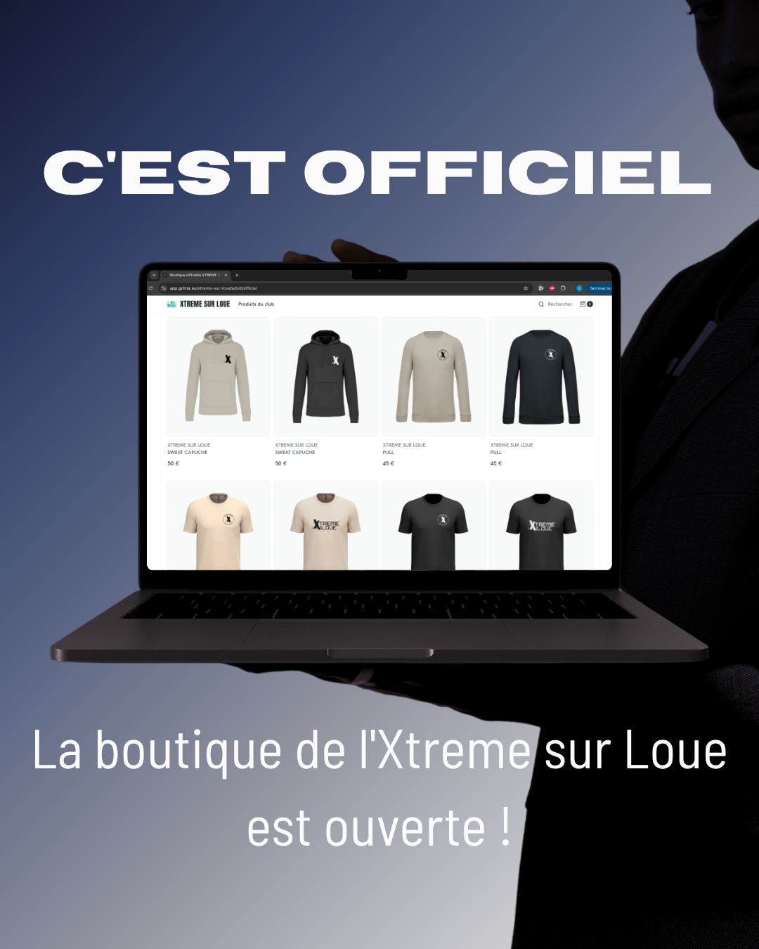 Lancement de notre Boutique !